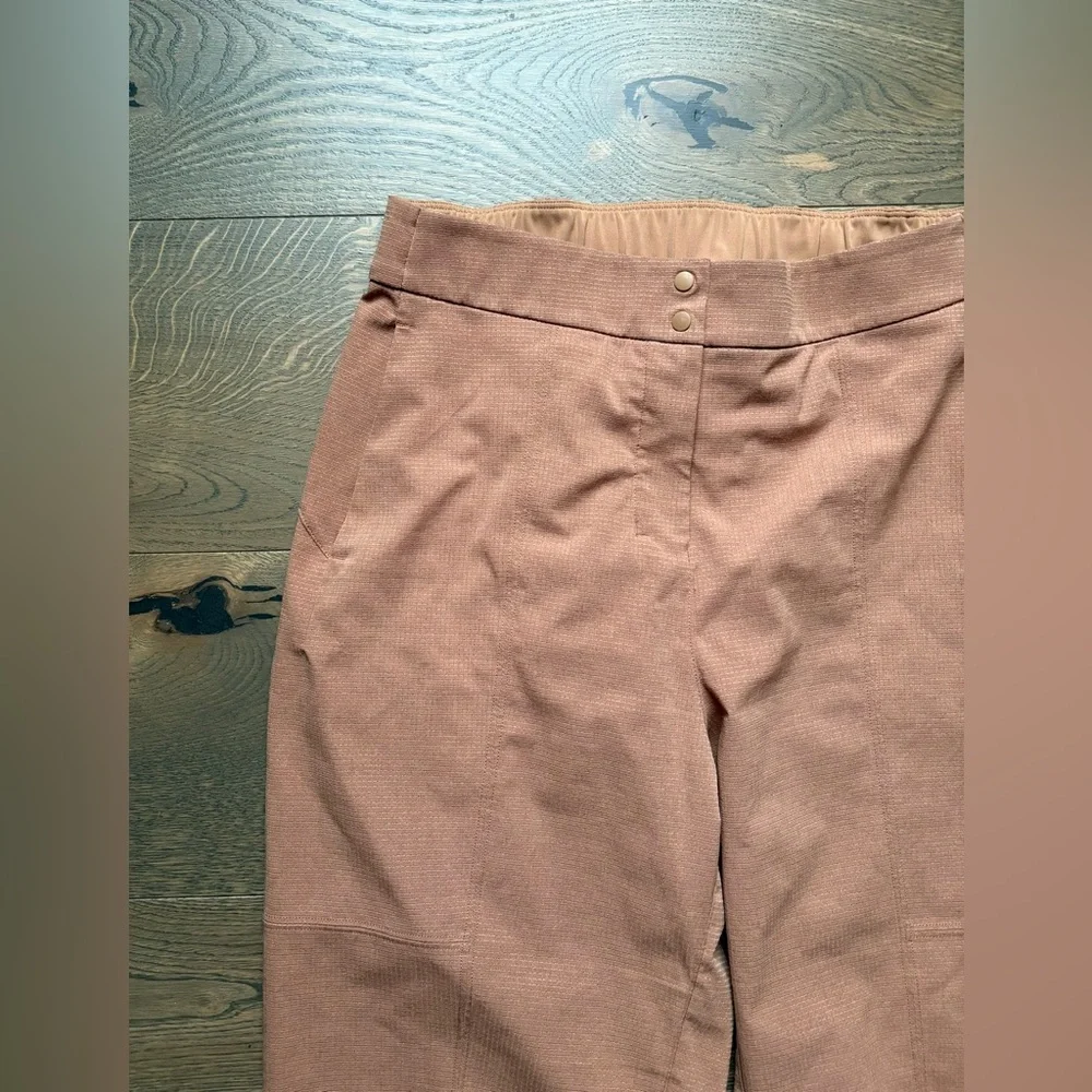 Lululemon Dynamic Days High Rise 7/8 Trouser Pants In Saddle Brown Size 4
